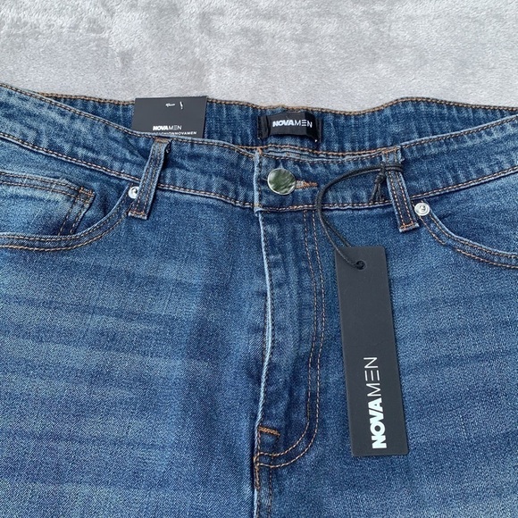 Nova Men New w/ Tags Size 36 Denim Jeans - Picture 2 of 4